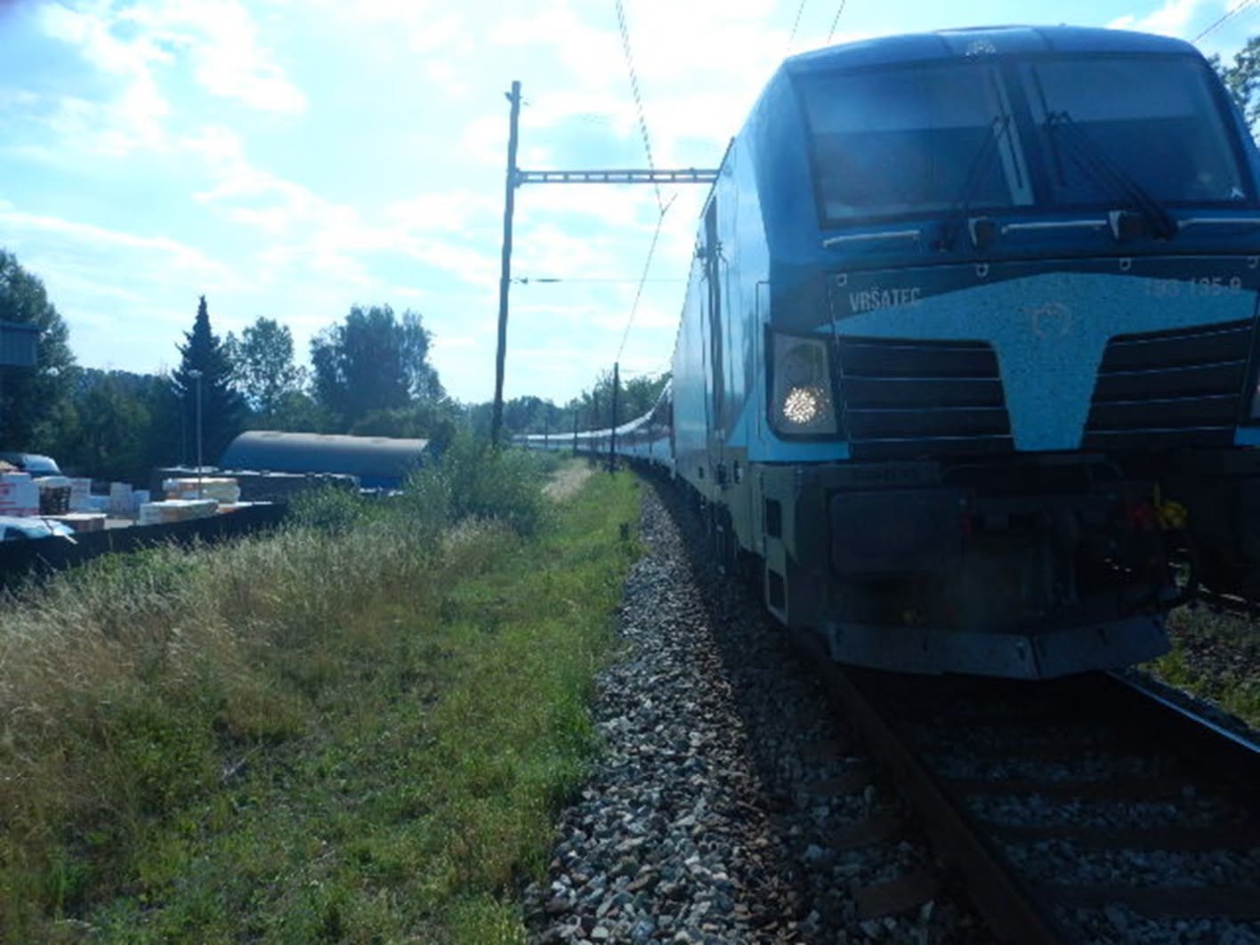 Na železničnom moste v L.Mikuláši došlo v stredu k stretu osoby s vlakom. 
