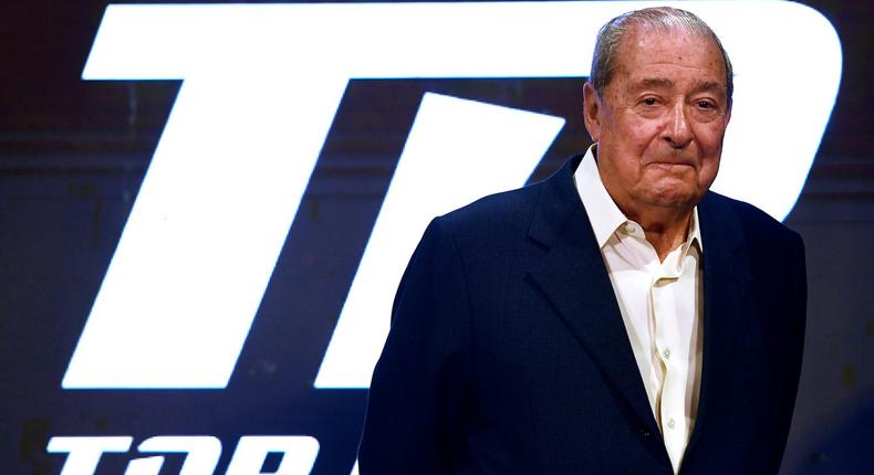 Top Rank boss Bob Arum