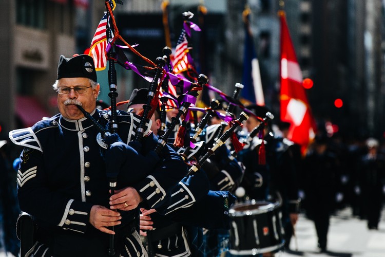 Parada z okazji Dnia Świętego Patryka w Nowym Jorku