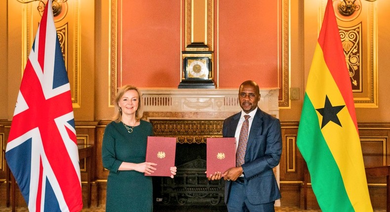 Ghana and UK sign a new trade agreement