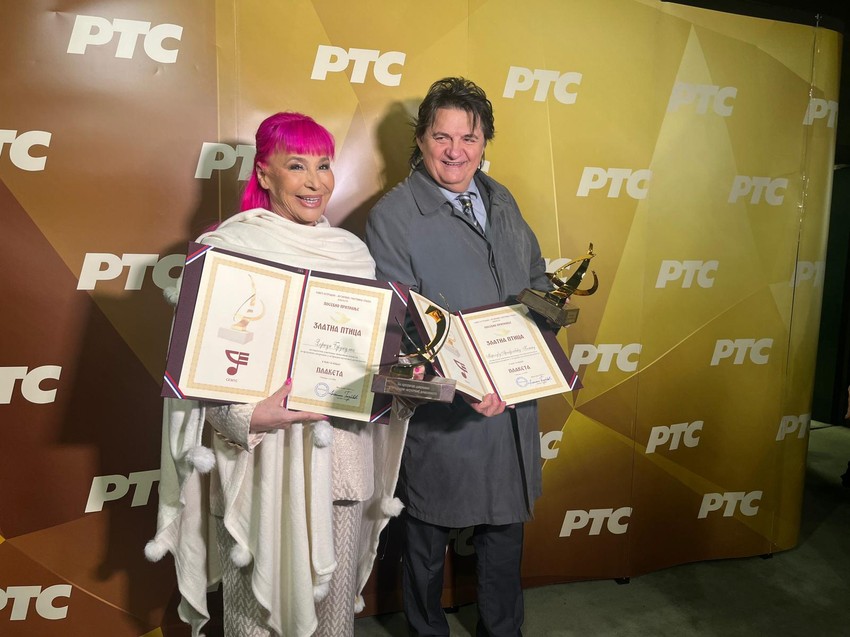 Zorica Brunclik dobila nagradu Zlatna Ptica