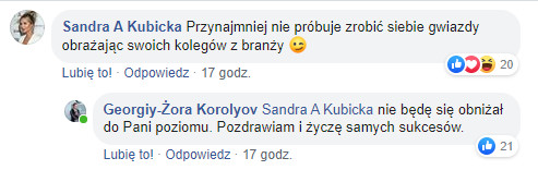 Żora Korolyov i Sandra Kubicka - konflikt o program "Taniec z gwiazdami 10"