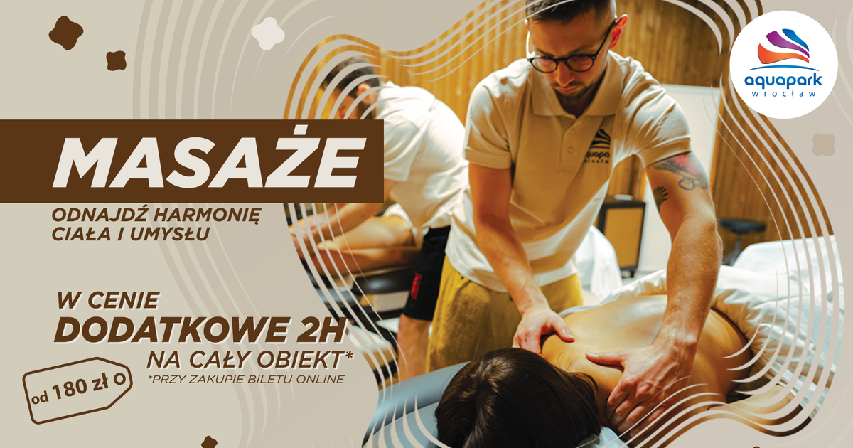 Podaruj sobie masaż. Albo bliskim w formie prezentu!