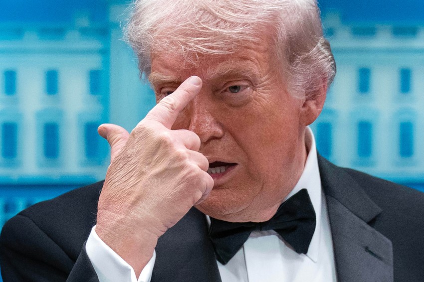 Donald Tramp nakon pucnjave na večeri u Vašingtonu 25. aprila