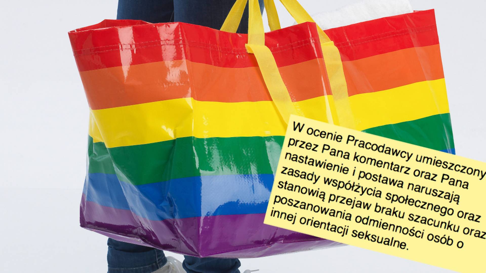 IKEA pozwana za zwolnienie Polaka, który sprzeciwił się wspieraniu społeczności LGBT+