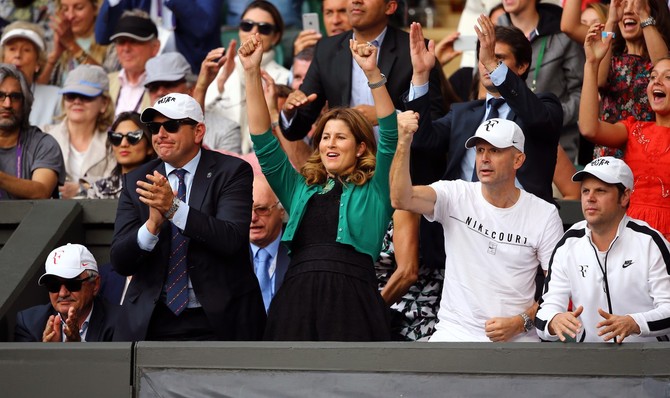 Mirka Federer pre dva dana na Vimbldonu