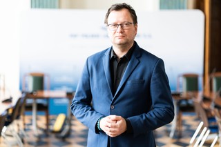 Marcin Mochocki, członek zarządu PKP Polskie Linie Kolejowe, dyrektor do spraw inwestycji