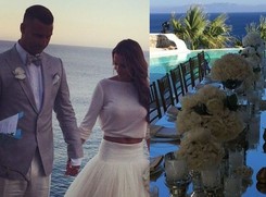 Luksusowy ślub Artura Boruca i Sary Mannei [FOTO]