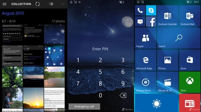 Tryb pokazowy z Windows 10 Mobile