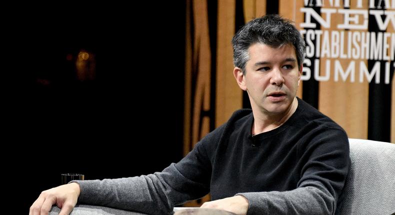 Former Uber CEO Travis Kalanick