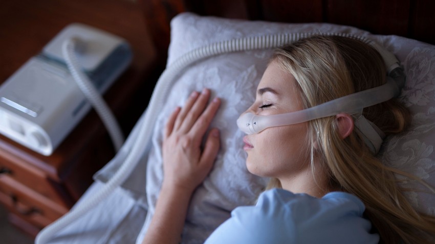 CPAP készülék beállítás alvási apnoé