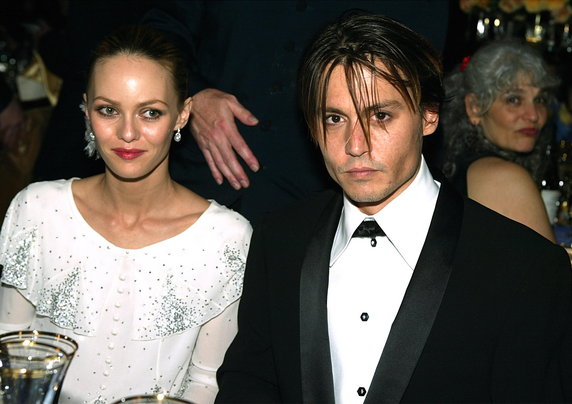 Vanessa Paradis i Johnny Depp, 2004 r.