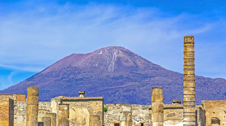 A Vezúv vulkánkitörése által elpusztított Pompeji feltárása 1599 óta tart /Fotó: Shutterstock