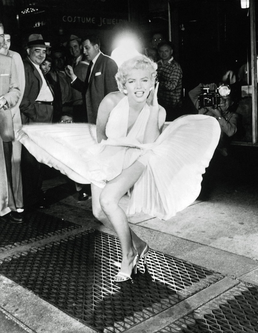 Marilyn Monroe w scenie ze „Słomianego wdowca"