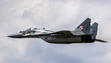 Polskie myśliwce MiG-29 przechwyciły rosyjski samolot Ił-20 nad Morzem Bałtyckim