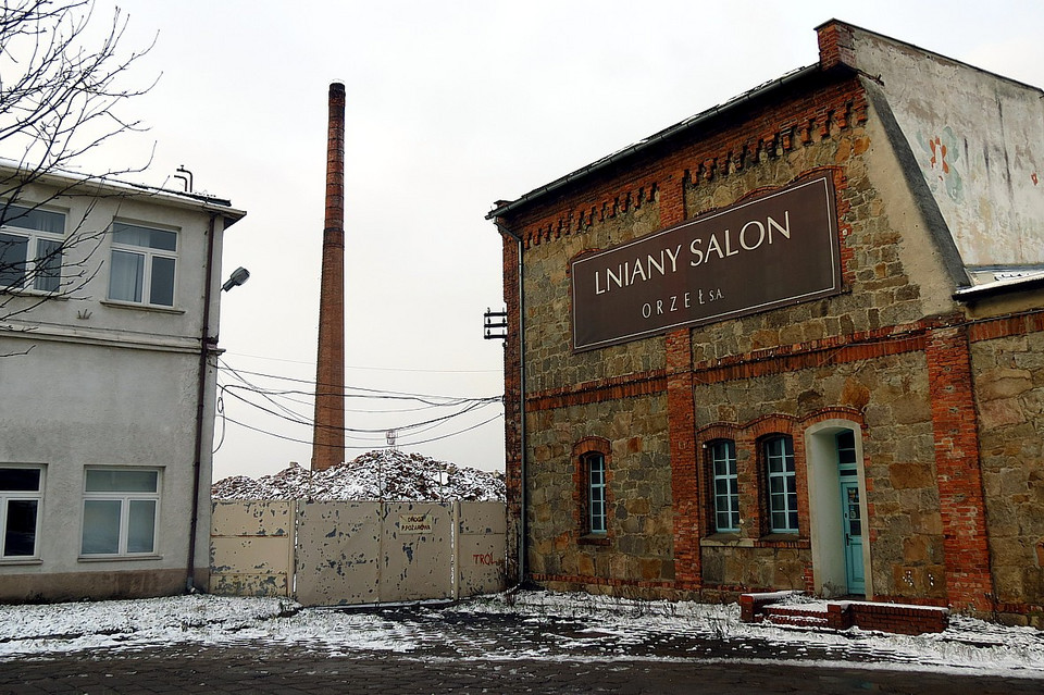 Mysłakowice - ruiny zabytkowej przędzalni