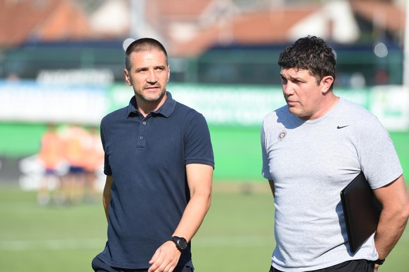 Gordan Petrić u društvu Zorana Mirkovića