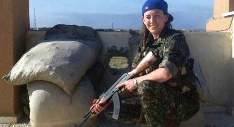 Jewish woman who helped Kurds fight IS returns to Israel