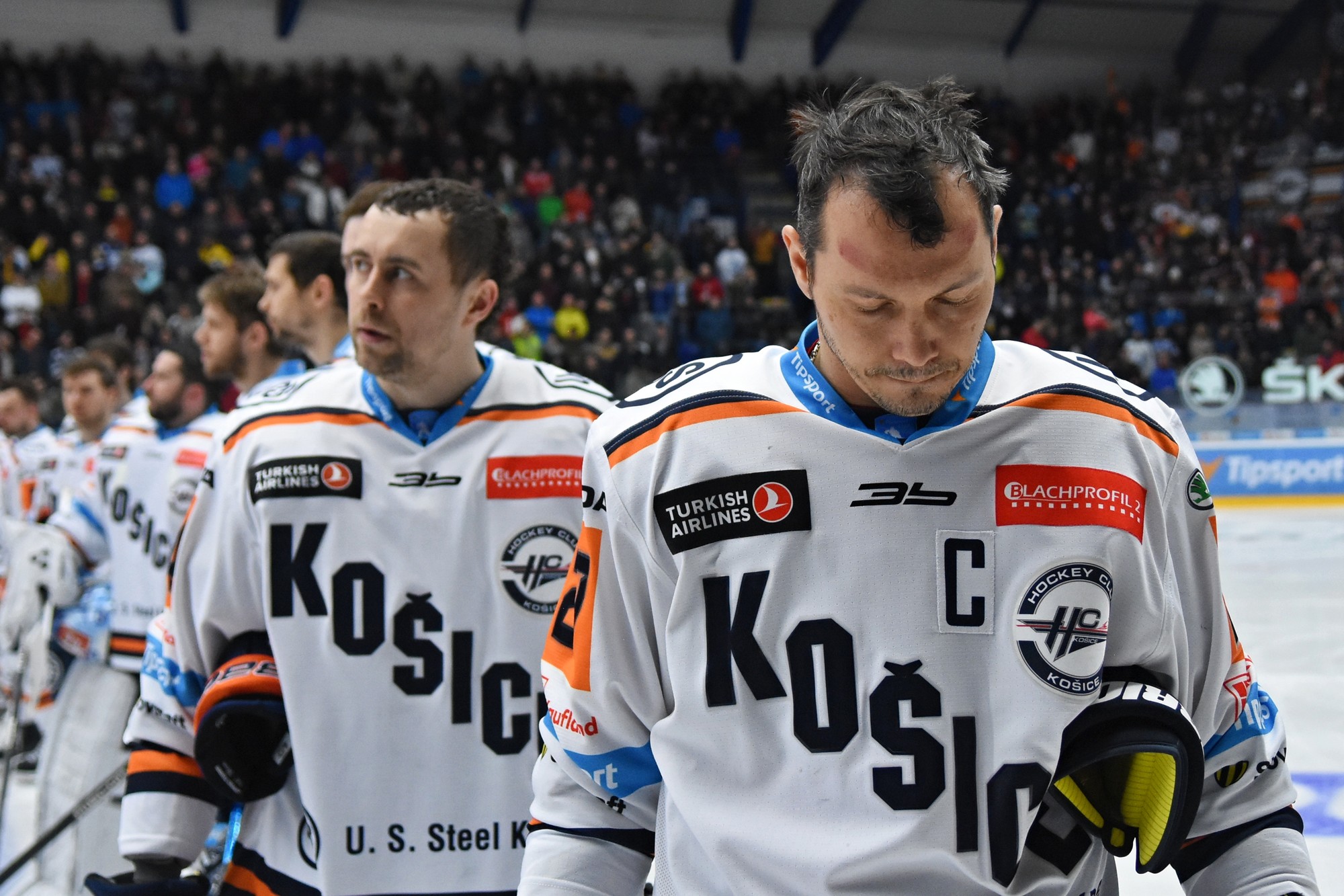 Bývalý slovenský hokejista Ladislav Nagy v drese HC Košice. 