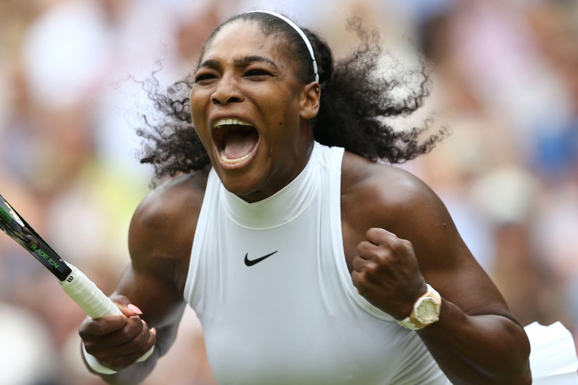 Serena Williams pokazała swój biust na Snapchacie