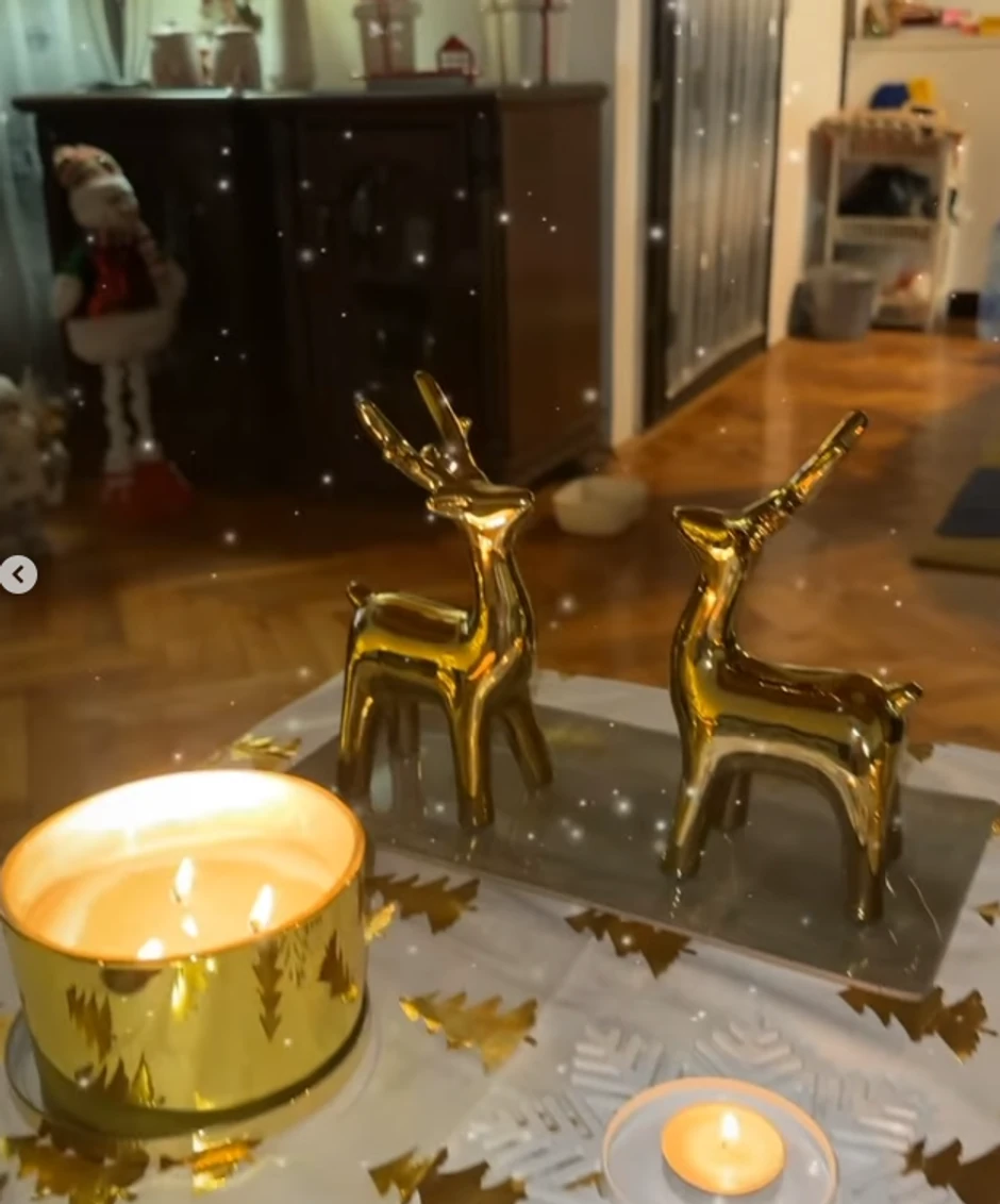 Nevena Joksimović okitila kuću za praznike