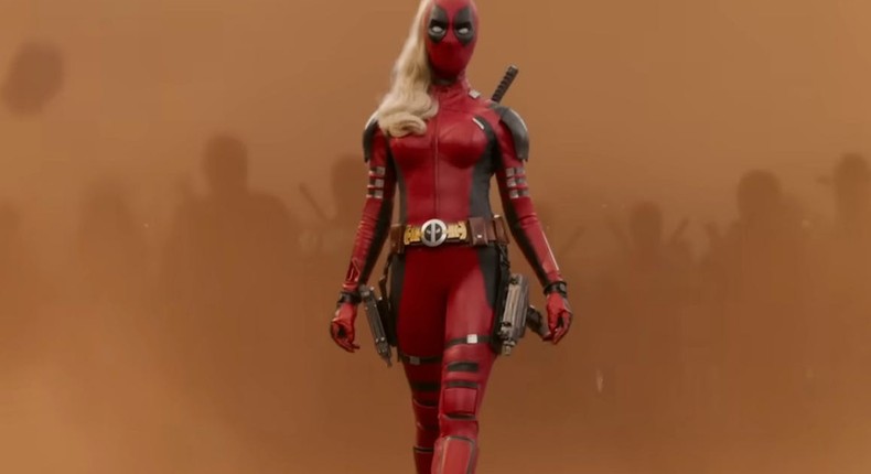 Lady Deadpool in Deadpool & Wolverine.Marvel Studios