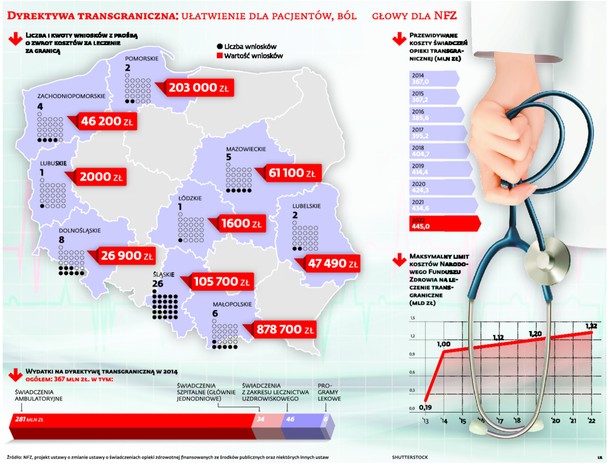 DYREKTYWA TRANSGRANICZNA: UŁATWIENIE DLA PACJENTÓW, BÓL GŁOWY DLA NFZ