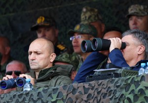 Ivan Anušić, ministar odbrane Hrvatske, Zoran Milanović, predsednik Hrvatske