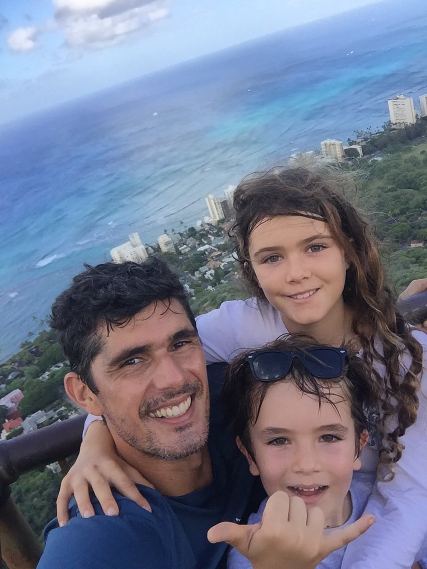 Neškovići iznad jedne od havajskih plaža