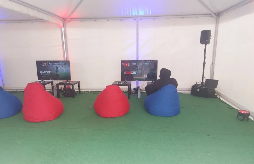 Šator sa "fun zonom"