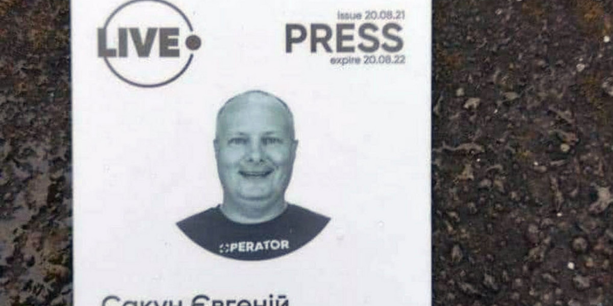 Wojna na Ukrainie. Podczas ataku wojsk rosyjskich zginął dziennikarz 