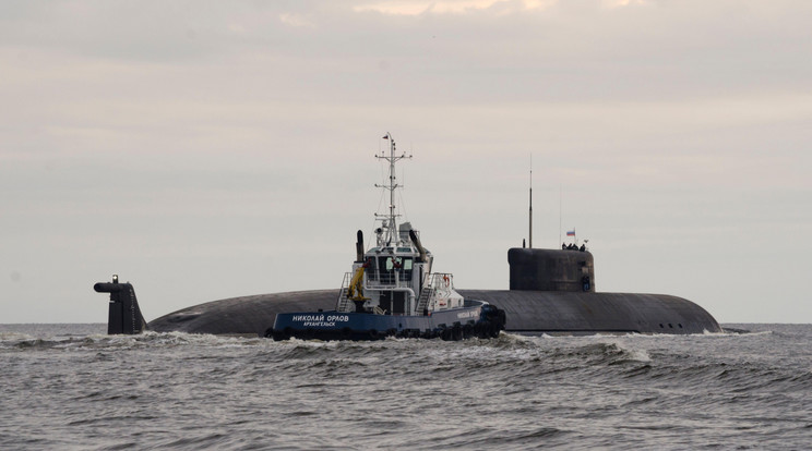 Eltünt állomáshelyéről a K-329 Belgorod, a világ leghosszabb nukleáris meghajtású tengeralattjárója/Fotó:Profimédia