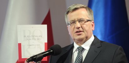 Komorowski chwali się dialogiem, a na debatę nie przyjdzie