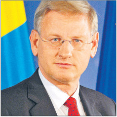 *Carl Bildt, od 2006 roku szwedzki minister spraw zagranicznych, w latach 1991 – 1994 był premierem Szwecji Fot. Reuters/Forum