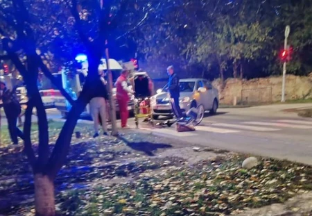 Oboren biciklista u Kuli