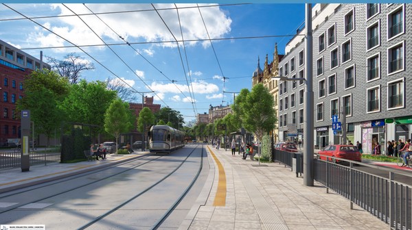 Na ul. Drobnera powstanie nowy węzeł przesiadkowy