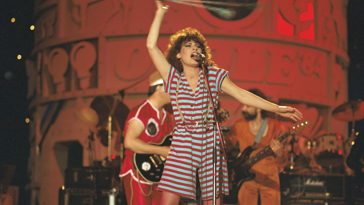 Beata Kozidrak na Festiwalu w Opolu w 1984 roku