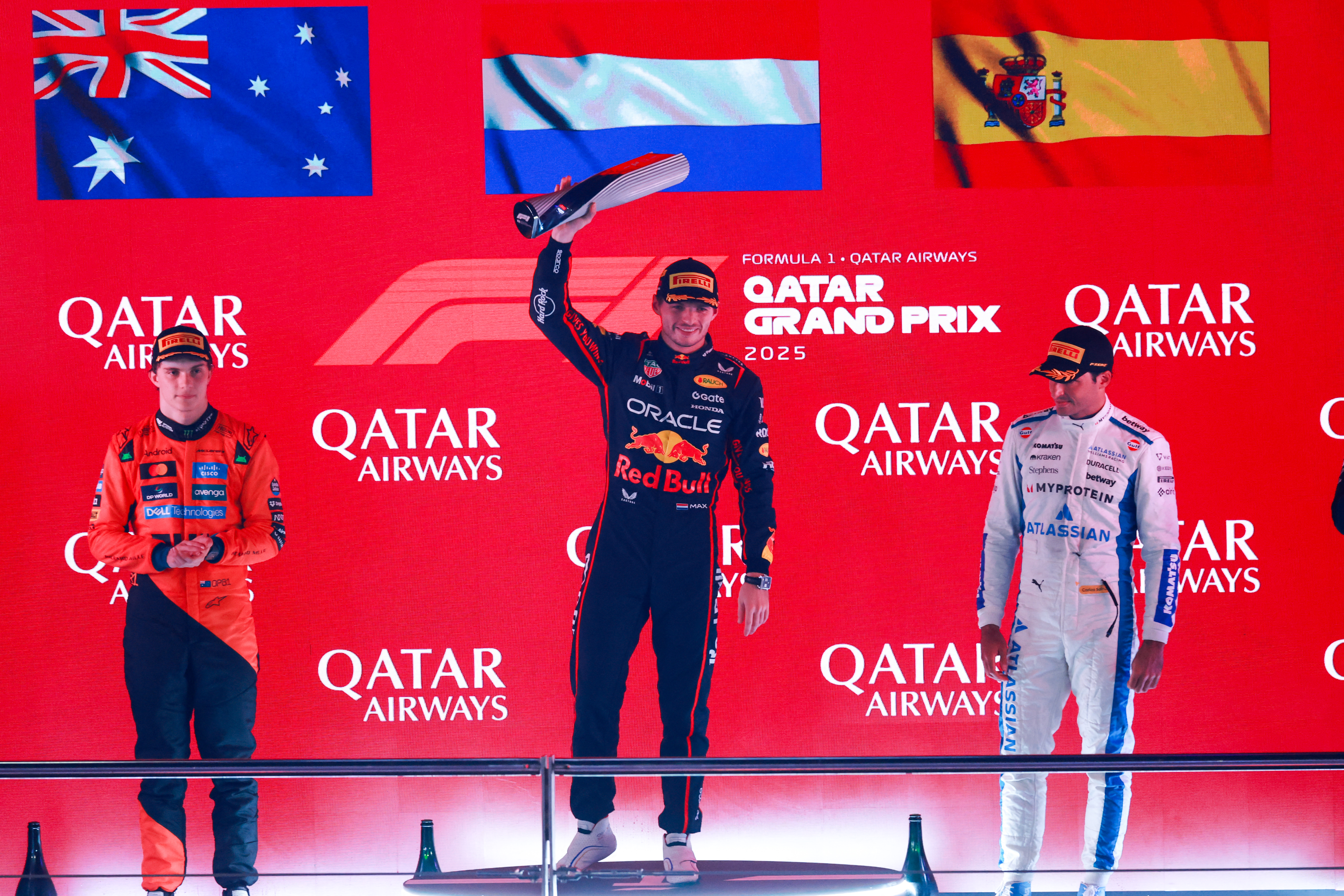 Sorpresa en Qatar: Sainz lleva a Williams al podio