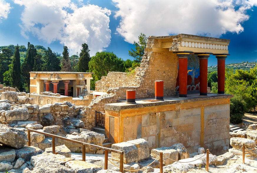 Pałac Knossos, Kreta