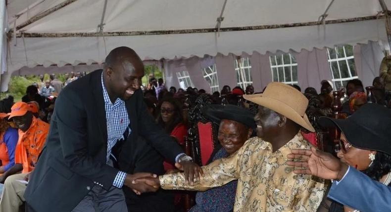 Stop petty politics & become a statesman - Kipchumba Murkomen & Raila Odinga publicly clash at funeral