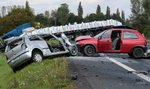 Tir zderzył się z dwoma autami. Kobieta nie żyje