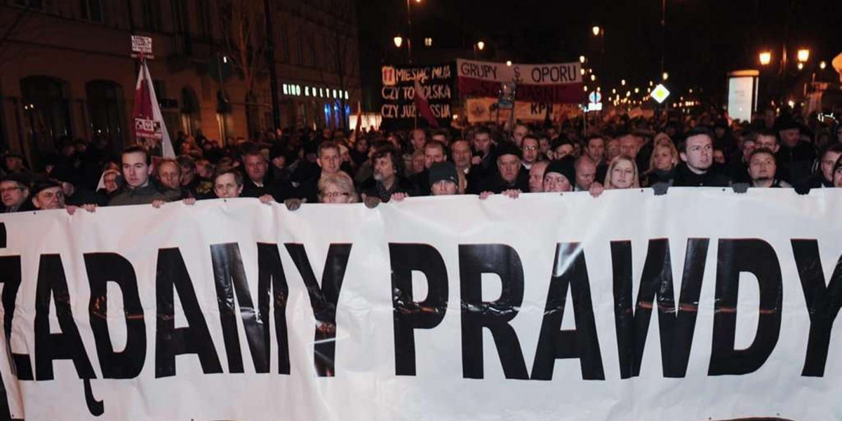 PiS pod Pałacem. "To nie był wypadek"