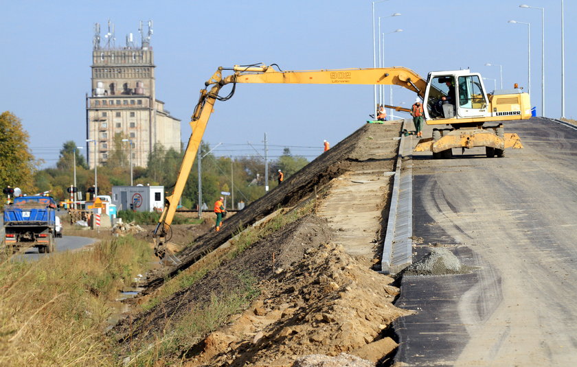 budowa wiaduktu w Rogowie