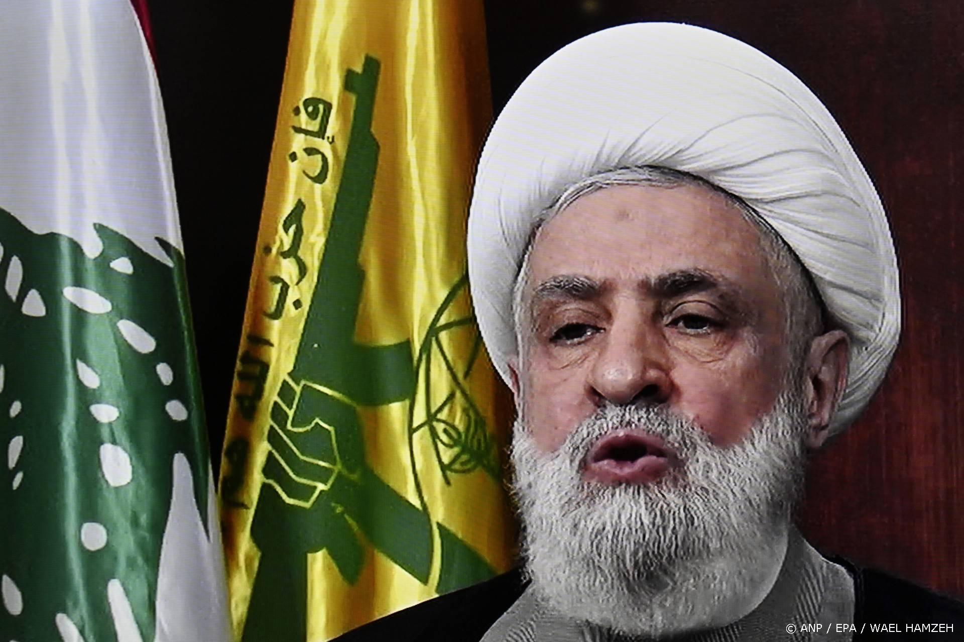 Hezbollah-leider weigert ontwapening onder Israëlischedruk