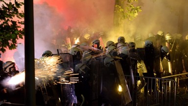 Starcia policji z antyrządowymi demonstrantami w Czarnogórze