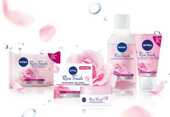 Kojąca moc wody różanej w linii Nivea Rose Touch!