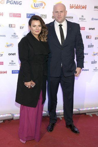 Piotr Małachowski z partnerką