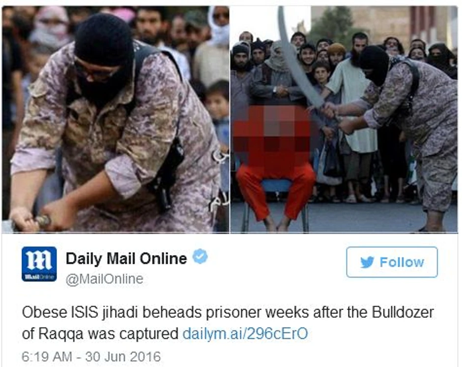 Obezglavljivanje od strane pripadnika ISIS-a