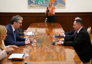 Aleksandar Vučić sastao se danas sa predstavnicima Alternative za promene