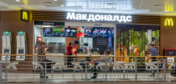 Restauracja McDonald's w Moskwie przed zawieszeniem działalności